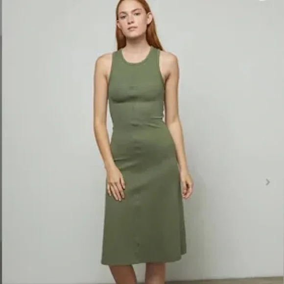 knee length dresses for ladies Lunya Mini Dress Blue main image 1